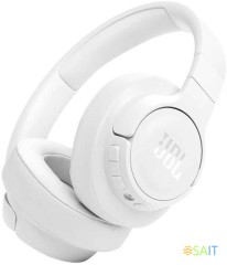 Гарнитура накладные JBL Tune 770NC 1.2м белый беспроводные bluetooth оголовье (JBLT770NCWHTCN)