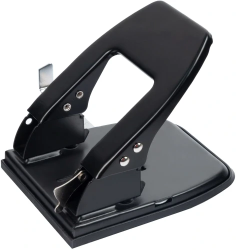 Дырокол Silwerhof макс.:30лист. металл черный отв.:2