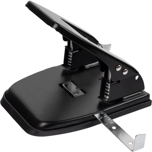 Дырокол Silwerhof макс.:30лист. металл черный отв.:2