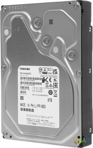Жесткий диск Toshiba SATA-III 8TB MG10ADA800E Server Enterprise Capacity 512E (7200rpm) 512Mb 3.5"