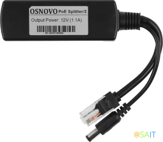 Сплиттер PoE Osnovo PoE Splitter/2