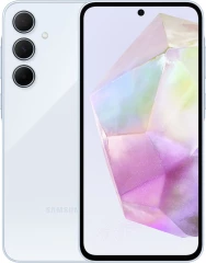 Смартфон Samsung SM-A356E Galaxy A35 5G 128Gb 8Gb голубой моноблок 3G 4G 2Sim 6.6" 1080x2340 Android 14 50Mpix 802.11 a/b/g/n/ac/ax NFC GPS GSM900/1800 GSM1900 Protect microSD max1024Gb