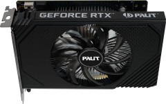 Видеокарта Palit PCI-E 4.0 RTX3050 STORMX NVIDIA GeForce RTX 3050 6Gb 96bit GDDR6 1042/14000 DVIx1 HDMIx1 DPx1 HDCP Ret