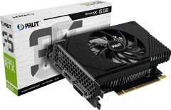 Видеокарта Palit PCI-E 4.0 RTX3050 STORMX NVIDIA GeForce RTX 3050 6Gb 96bit GDDR6 1042/14000 DVIx1 HDMIx1 DPx1 HDCP Ret