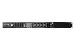 ИБП Systeme Electric Smart-Save SMT 750 ВА, монтаж в стойку 1U, 230 В, 4 розетки IEC C13, SmartSlot, AVR, LCD, USB HID Systeme Electric Smart-Save SMT 750VA SMTSE750RMI1U