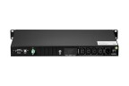 ИБП Systeme Electric Smart-Save SMT 750 ВА, монтаж в стойку 1U, 230 В, 4 розетки IEC C13, SmartSlot, AVR, LCD, USB HID Systeme Electric Smart-Save SMT 750VA SMTSE750RMI1U