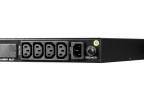 ИБП Systeme Electric Smart-Save SMT 750 ВА, монтаж в стойку 1U, 230 В, 4 розетки IEC C13, SmartSlot, AVR, LCD, USB HID Systeme Electric Smart-Save SMT 750VA SMTSE750RMI1U