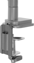 Кронштейн для мониторов Ultramounts UM708 серебристый 17"-32" макс.9кг крепление к столешнице поворот и наклон