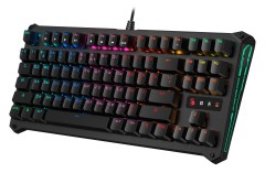 Клавиатура A4Tech B930 механическая черный USB Multimedia for gamer LED кабель 1.8м