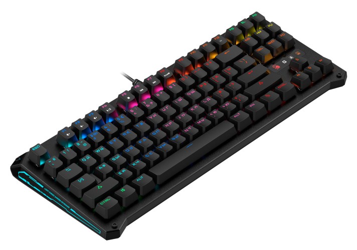 Клавиатура A4Tech Bloody B930 механическая черный USB for gamer LED