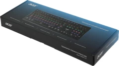 Клавиатура Acer OKW127 механическая черный USB for gamer LED (ZL.KBDEE.00H)
