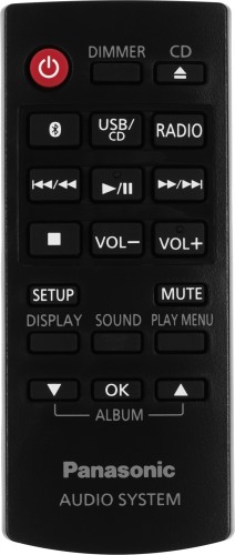 Микросистема Panasonic SC-HC200EG-K черный 20Вт CD CDRW FM USB BT