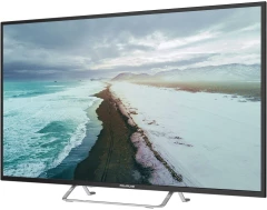 Телевизор LED PolarLine 43&quot; 43PL52TC-SM черный/серебристый FULL HD 60Hz DVB-T DVB-T2 DVB-C DVB-S2 USB WiFi Smart TV (RUS)