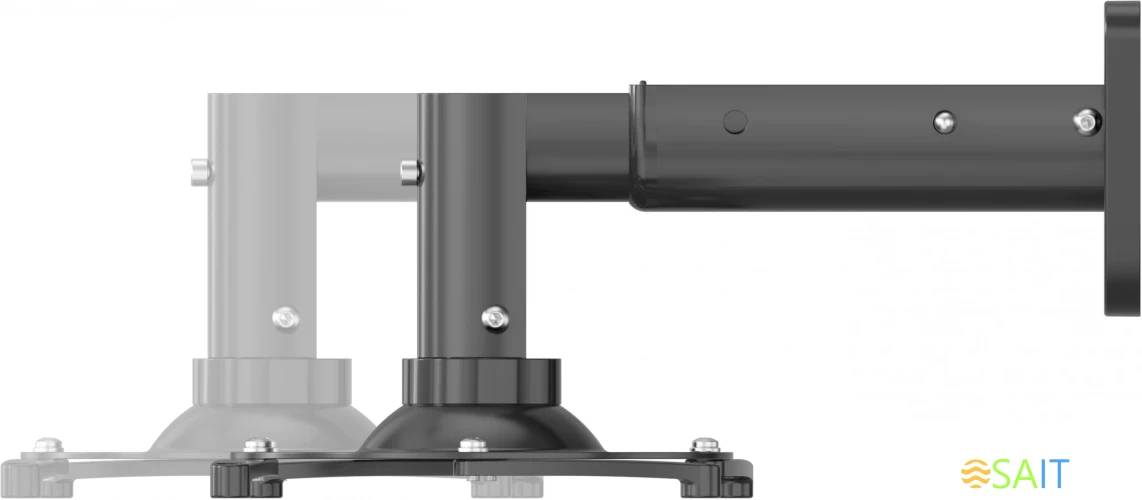 Кронштейн для проектора Cactus CS-VM-PR05B-BK черный макс.10кг настенный поворот и наклон