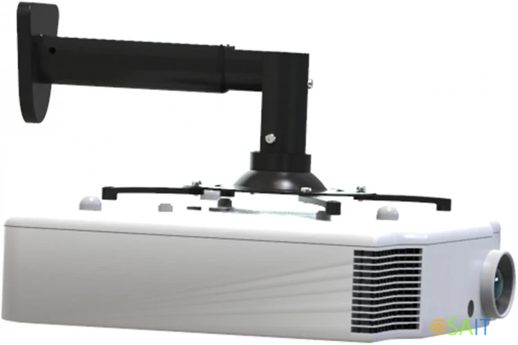 Кронштейн для проектора Cactus CS-VM-PR05B-BK черный макс.10кг настенный поворот и наклон