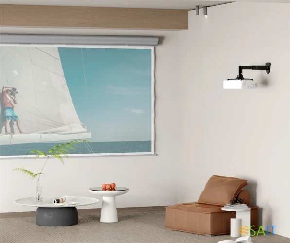 Кронштейн для проектора Cactus CS-VM-PR05B-BK черный макс.10кг настенный поворот и наклон