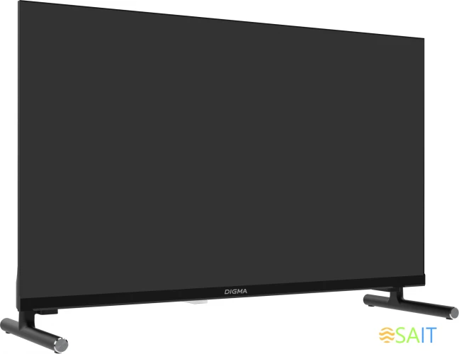 Телевизор LED Digma 24" DM-LED24SBB32 Яндекс.ТВ Frameless Metal черный/черный HD 60Hz DVB-T DVB-T2 DVB-C DVB-S DVB-S2 USB WiFi Smart TV