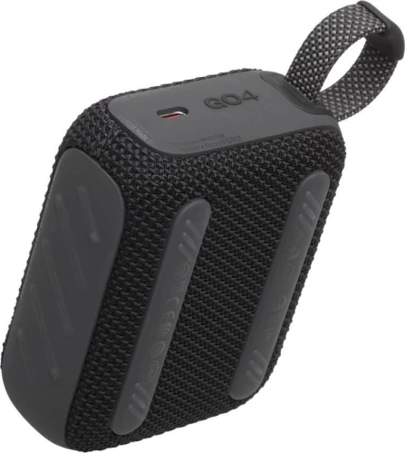 Колонка порт. JBL GO 4 черный 4.2W 1.0 BT 850mAh (JBLGO4BLK)