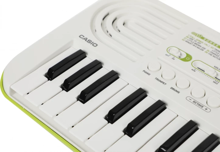 Синтезатор Casio SA-50 32клав. зеленый/белый