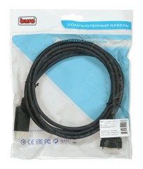 Кабель аудио-видео Buro 1.1v DisplayPort (m)/VGA (m) 3м. позолоч.конт. черный (BHP DPP_VGA-3)