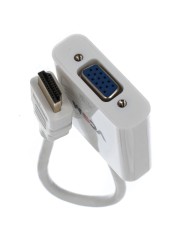 Кабель-переходник VCOM HDMI(M) — VGA(F)