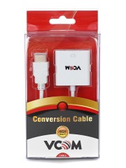 Кабель-переходник VCOM HDMI(M) — VGA(F)