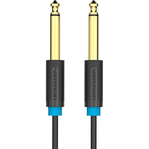 Кабель Vention аудио Jack 6,35 mm M/6.35 M - 1.5 м Кабель Vention jack 6.35 mm(m)/jack 6.35 mm(m) - 1.5 м (BAABG)