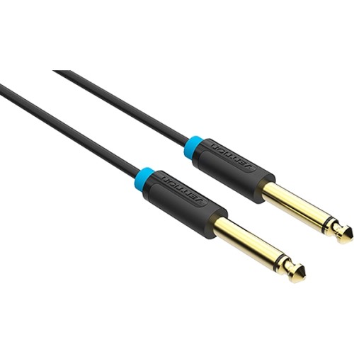 Кабель Vention аудио Jack 6,35 mm M/6.35 M - 1.5 м Кабель Vention jack 6.35 mm(m)/jack 6.35 mm(m) - 1.5 м (BAABG)