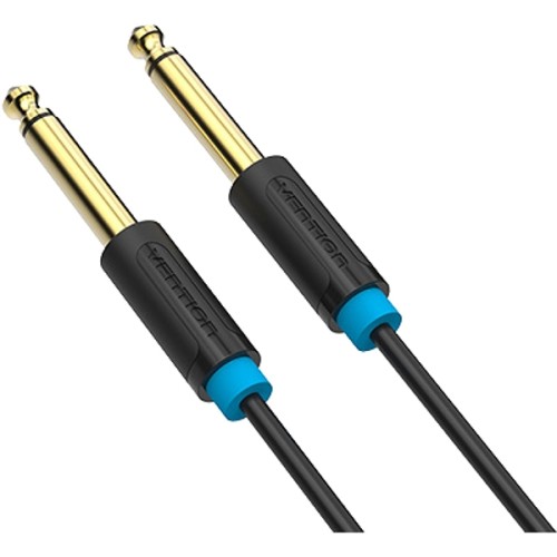 Кабель Vention аудио Jack 6,35 mm M/6.35 M - 1.5 м Кабель Vention jack 6.35 mm(m)/jack 6.35 mm(m) - 1.5 м (BAABG)