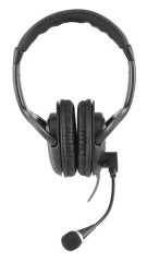 Наушники с микрофоном Sven AP-670MV черный 2.5м мониторные оголовье (SV-0410670MV)