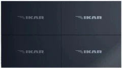 Панель Ikar 55" ПВ 55-115-100 (3.5 мм) черный IPS LED 8ms 16:9 DVI HDMI M/M матовая 1200:1 500cd 178гр/178гр 3840x2160 VGA DP Quad 4K (2160p) USB 40кг (RUS)