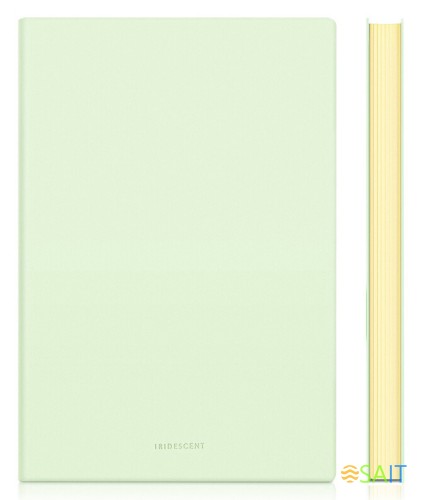 Блокнот Deli EN140LGREEN A5 210х143мм искусст. кожа 96л линейка мягкая обложка зеленый