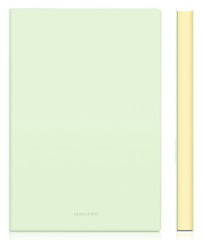 Блокнот Deli EN140LGREEN A5 210х143мм искусст. кожа 96л линейка мягкая обложка зеленый