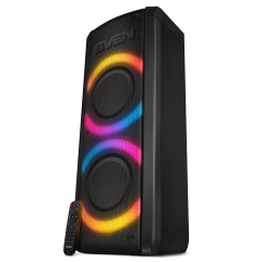 АС SVEN PS-710, черный, акустическая система (100 Вт, TWS, Bluetooth, FM, USB, microSD, LED-дисплей, 4400мА*ч) SVEN PS-710