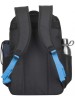 Рюкзак для ноутбука 17.3" Riva 8069 черный полиэстер