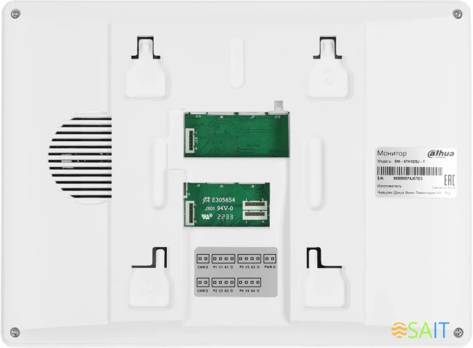 Комплект домофона Dahua DHI-KTA03 белый