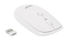 Мышь Acer OMR138 белый оптическая 1600dpi беспров. USB 3but (ZL.MCEEE.01L)