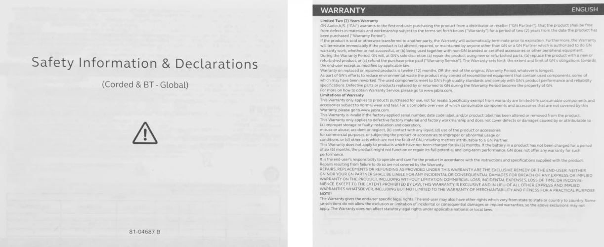 Наушники с микрофоном Jabra Evolve 65 TE черный накладные BT оголовье (6699-833-309)