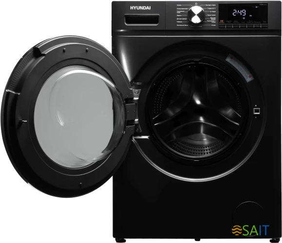 Стиральная машина Hyundai WFD9403 класс: B загр.фронтальная макс.:10кг (с сушкой) темно-серый инвертор