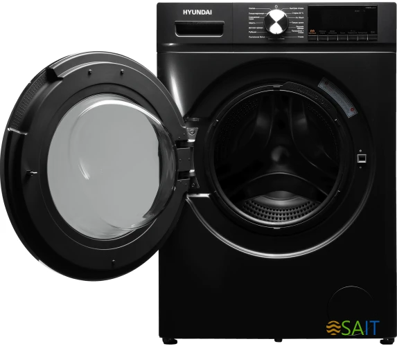 Стиральная машина Hyundai WFD9403 класс: B загр.фронтальная макс.:10кг (с сушкой) темно-серый инвертор