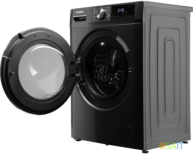 Стиральная машина Hyundai WFD9403 класс: B загр.фронтальная макс.:10кг (с сушкой) темно-серый инвертор