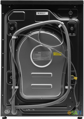 Стиральная машина Hyundai WFD9403 класс: B загр.фронтальная макс.:10кг (с сушкой) темно-серый инвертор