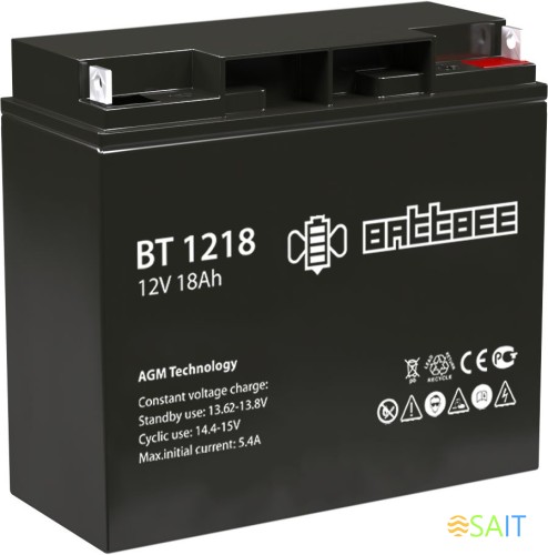 Аккумулятор BT 12-18 BattBee