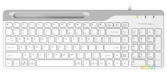 Клавиатура A4Tech Fstyler FK25 белый/серый USB slim