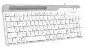 Клавиатура A4Tech Fstyler FK25 белый/серый USB slim