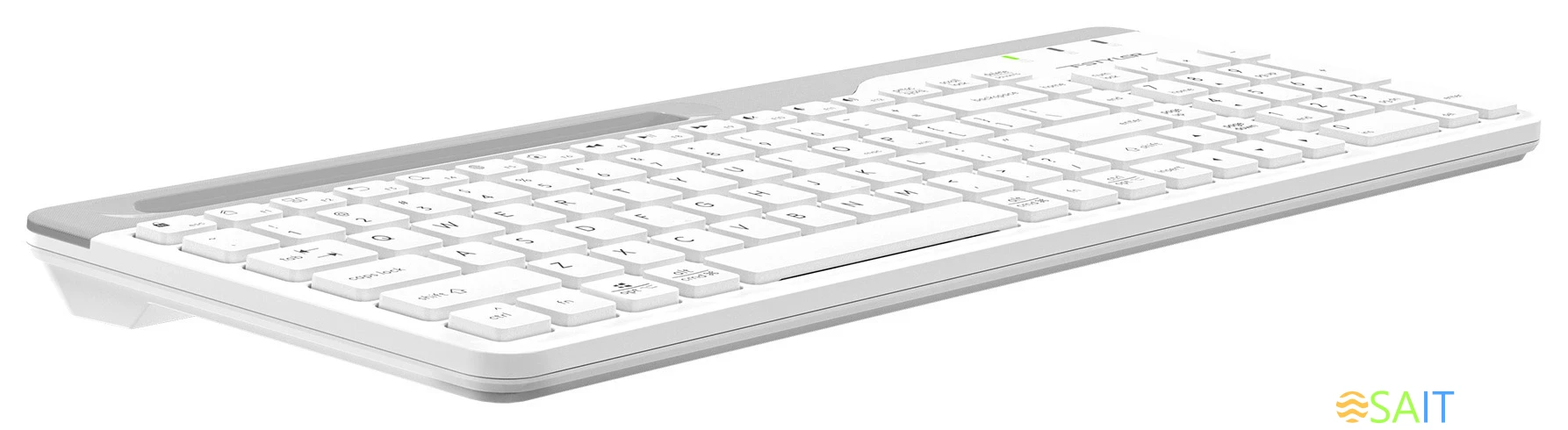 Клавиатура A4Tech Fstyler FK25 белый/серый USB slim