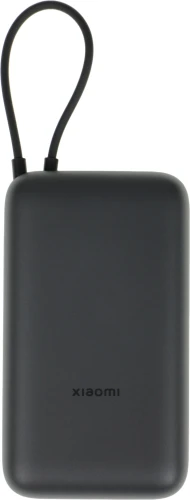 Мобильный аккумулятор Xiaomi BHR9740GL 20000mAh QC3.0/PD2.0 22.5W 3A USB-A/USB-C темно-серый