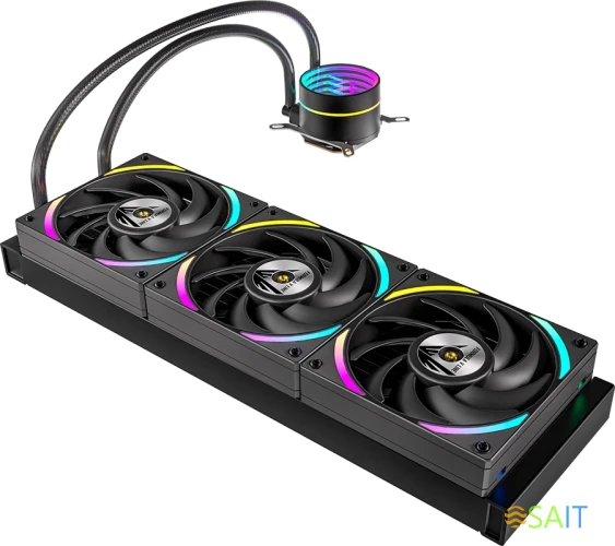 Система водяного охлаждения Formula Oasis L360 ARGB Soc-AM5/AM4/1200/2066/1700/1851 черный 4-pin 1-27dB Al+Cu 360W Ret (OASIS L360 ARGB BK)