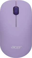 Мышь Acer OMR205 фиолетовый оптическая 1200dpi беспров. USB для ноутбука 3but (ZL.MCEEE.02K)