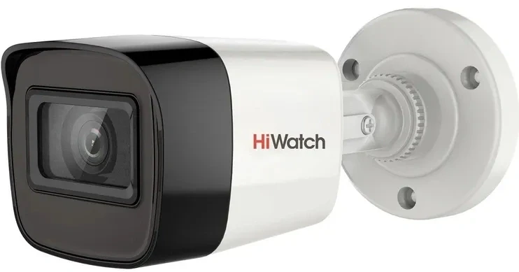 Камера видеонаблюдения аналоговая HiWatch DS-T280(B)(2.8mm) 2.8-2.8мм HD-CVI HD-TVI цв. корп.:белый
